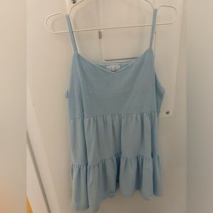 Oak fort - Blue mini dress